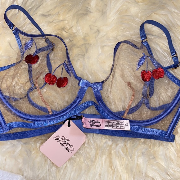 Agent Provocateur Donnie bra cherry 32D - Picture 5 of 6